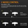 LED Security Lights Outdoor, COSITA 4000LM Adjustable 3 Head Motion Security Light,42W 6000K,Waterproof Motion Sensor Light with 3 Mode for Entryways, Yard, Garage, Porch&Stair (ETL Certified)