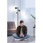 Brightech Ethan - LED Tree Floor Lamp for Mid Century, Modern, Contemporary and Industrial Decor - 3 Light Standing Pole Lamp- Tall Light for Living Room, Bedroom, and Office - Black Brightech Ethan - LED Tree Floor Lamp for Mid Century, Modern, Contemporary and Industrial Decor - 3 Light Standing Pole Lamp- Tall Light for Living Room, Bedroom, and Office - Black