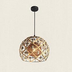 Rattan Pendant Light, Vintage Style Bamboo Lamp for Dining Room Kitchen Cafe Bars, E27 Hanging Light with Two-Layer lamp Shade, Brown Pendant Lamp for Bedroom Living Room Restaurant