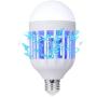 GLOUE Bug Zapper Light Bulb, 2 in 1 Mosquito Killer Lamp UV Led Electronic Insect & Fly Killer