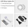 Charkee Led Lights for Bedroom 32.8ft, 2 Rolls of 16.4ft Led Light Strips with Remote and Power Supply for Bedroom, Room, Kitchen, Decoration