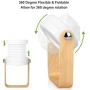 Portable Retractable Lantern Lamp, Touch Control Rechargeable Dimmable Night Light, Decorative Foldable Eye Protection USB Charging Desk Reading Lantern Lights