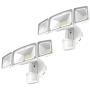 Sunco Lighting 2 Pack 38W LED Flood Light, 5000K Daylight, 3600 LM, 3 Head White Outdoor Security Light Fixture, IP65 Waterproof, Dusk-to-Dawn Photocell + PIR Motion Activated Sensor - ETL Sunco Lighting 2 Pack 38W LED Flood Light, 5000K Daylight, 3600 LM, 3 Head White Outdoor Security Light Fixture, IP65 Waterproof, Dusk-to-Dawn Photocell + PIR Motion Activated Sensor - ETL