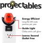 Projectables, 6-Image, Cars LED Night Light, Plug-In, Dusk-to-Dawn, for Kids, Lightning McQueen, Mater, Holly on Ceiling, Wall, or Floor, 11740