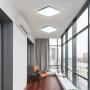 Square LED Ceiling Light Fixture,18W (150 Watt Equivalent) Hallway LED Flush Mount Light,11 Inch 2000lm LED Ceiling Lamp for Kitchen Bathroom,IP65 (Used Outdoor),6500K Bright White
