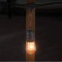 Mr Beams 11W S14 Bulb Incandescent Weatherproof Outdoor String Lights, 24 feet, Black