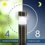 Solar Pathway Lights Outdoor,12-Pack Waterproof Solar Lights Outdoor Stainless Steel Painted Solar Light for Garden,Yard,Lawn Solar Pathway Lights Outdoor,12-Pack Waterproof Solar Lights Outdoor Stainless Steel Painted Solar Light for Garden,Yard,Lawn