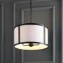 JONATHAN Y JYL3510A Thatcher 17'' Metal LED Pendant Light, Traditional, Transitional for Kitchen, Living Room, Oil Rubbed Bronze