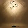 Stepeak Dimmable Tree Floor Lamp, Industrial Wire Cage Standing Lights Black Rustic Standing Lamp for Living Room, Bedroom, Office...