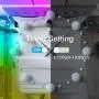 Led Lights Bluetooth Color Changing RGB Lighting 50ft Led Strip Lights Sync to Music with App Controller