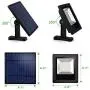 Solar Powered Lights Outdoor, Awanber Bright White Light IP65 Waterproof Auto Dusk to Dawn 350° Adjustable Solar Security Flood Lights for Barn, Garden, Garage, Pathway, Yard, Patio, Lawn, Balcony Solar Powered Lights Outdoor, Awanber Bright White Light IP65 Waterproof Auto Dusk to Dawn 350° Adjustable Solar Security Flood Lights for Barn, Garden, Garage, Pathway, Yard, Patio, Lawn, Balcony