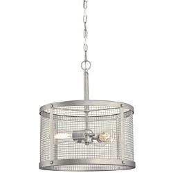 Westinghouse Lighting 6371200 Emmett Three-Light Indoor Pendant Light, Galvanized Steel Finish