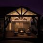Outdoor Patio String Lights 50 Feet, Bistro String Lights with 18 LED Clear Bulbs S14,Waterproof/Shatterproof - Create Ambience On Indoor Wedding Backyard Pergola Cafe - Warm White