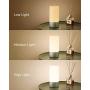 Table Lamp Touch Sensor Bedside Lamps Nightstand lamp, BCMASTER Desk Lamps Dimmable Color Changing RGB Warm White Touch Lamps Night Light for Bedroom, Baby Kids Room, Living Room and Office