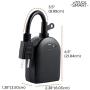 myTouchSmart, Black Automatic Outdoor Plug-in Timer, Photocell Sensor, On at Dusk/6-Hour Countdown, 1 Grounded Outlet, Weather Resistant, Ideal for Seasonal, String Lights, LED, 36170, 1 Pack