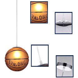 E27 Industrial Basketball LED Pendant Light Living Room Chandelier BAR Ceiling Lihgt (A)