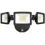 Onforu 50W LED Dusk to Dawn Security Lights, 5000LM Exterior Flood Lights, IP65 Waterproof Outdoor 3 Adjustable Heads Security Lights Fixture, 5000K Daylight White Floodlights for Garage, Patio, Yard