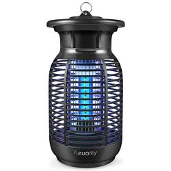 Bug Zapper, Effective 4250V Mosquito Zappers Killer, Waterproof Insect Fly Traps Gnat Killer for Indoor/Outdoor - Electronic Light Bulb Lamp for Backyard, Patio and Home