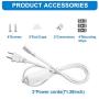 T8 LED Light Fixture -2FT 1680lm 14W Under Cabinet Lighting, 3000k Warm White Light, Ceiling and Utility Shop Light, Corded Electric with Built-in ON/Off Switch (Pack of 2)