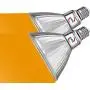 Explux LED PAR38 Amber Flood Light Bulbs, Dimmable, Full-Glass Weatherproof, 120W Equivalent, 2-Pack