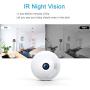1080P Smart Bulb Security Camera, 360 Degree Panoramic 2.4G WiFi Camera Indoor/Outdoor Wireless Video Surveillance IP Camera for Baby/Pet Monitor with Night Vision, Two Way Audio, Montion Detection 1080P Smart Bulb Security Camera, 360 Degree Panoramic 2.4G WiFi Camera Indoor/Outdoor Wireless Video Surveillance IP Camera for Baby/Pet Monitor with Night Vision, Two Way Audio, Montion Detection