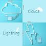 Neon Lights Blue Cloud Neon Lights and Warm White Neon Lights Combination Decorating Neon Signs Light USB/Battery Powered Neon Light Signs Neon Night Light for Wall Home Living Room Christmas Neon Lights Blue Cloud Neon Lights and Warm White Neon Lights Combination Decorating Neon Signs Light USB/Battery Powered Neon Light Signs Neon Night Light for Wall Home Living Room Christmas