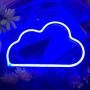Protecu Cloud Light Neon Sign, LED Signs for Bedroom Neon Signs for Wall Decor, Neon Lights Light Up Signs for Kids Living Room, Birthday, Wedding Party, Christmas, New Year Home Decor (Blue)
