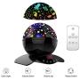 YSD Night Lighting Lamp, Modern Star Rotating Sky Projection, Romantic Star Projector Lamp for Kids, USB Rechargeable & Remote Control, Best Gifts for Kids,Bedroom(Upgrade)