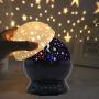 Starry Night Light Projector for Kids, Rotating Stars Light for Bedroom Decor Party Favor Toys for 3 4 5 6 7 8 Year Old Boys Girls, 3-12 Year Old Girl Boy Birthday Christmas Xmas Gifts Presents-Black