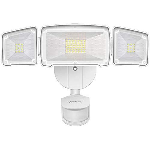 Motion Sensor Lights Outdoor, AmeriTop 2-in-1 Ultra Bright 3500LM 35W LED Security Flood Lights with Motion Sensor Mode & Dusk to Dawn Sensor Mode/ETL Certified, IP65 Waterproof