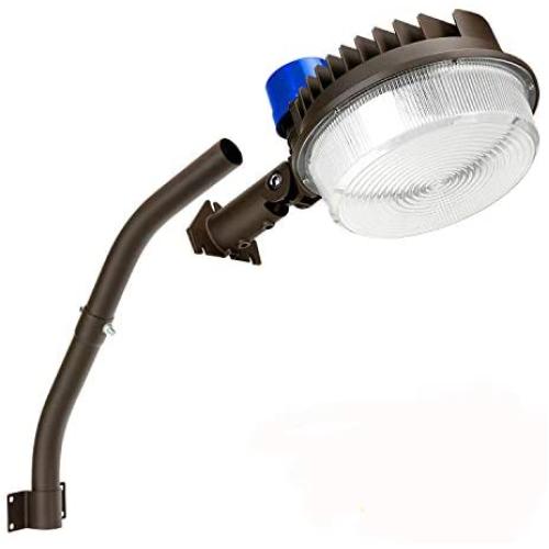 120W LED Barn Light 18000LM Dusk to Dawn 5000K Daylight Adjustable Angle Yard Light with Photocell IP65 Waterproof for Outdoor Security/Area Light