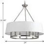 Progress Lighting P4618-09 Cherish Chandeliers, Nickel
