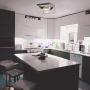 HMVPL Flush Mount Close to Ceiling Light, Farmhouse Industrial Lighting Fixtures Mini Ceiling Lamp 2-Light for Kitchen Island Dining Room Bedroom Foyer Hallway