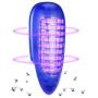 Bug Zapper, GXI Fly Trap Fly Zapper Electric Mosquito Killer 4W Bug Killer Plug-in Fly Killer Portable Fly Trap Insect Zapper for Indoor, Home, Kitchen, Bedroom