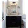 2-Light Modern Farmhouse Bathroom Vanity Light Fixtures Industrial Black Wall Sconce for Bedroom Living Dining Room Hallway