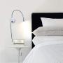 Bedside Reading Lights, Head Adjustable Minimalist LED Bed Reading Lamp, Dimmable Touch Switch Bedside Lamp for Bedroom Living Room Office, Reading Lights for Bed headboard