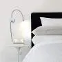 Bedside Reading Lights, Head Adjustable Minimalist LED Bed Reading Lamp, Dimmable Touch Switch Bedside Lamp for Bedroom Living Room Office, Reading Lights for Bed headboard