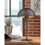 Industrial Office Desk Lamp, HWH Vintage Table Lamp for Study Desk, Nightstand Light for Bedroom, Bedside, Oil-Rubbed Bronze, 5HZG17TL-ORB