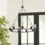 Progress Lighting P400016-143 Debut Chandeliers, Black