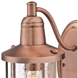 Westinghouse Lighting 6580600 Crestview Vintage One Outdoor Wall Light Sconce, Copper