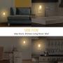 LOHAS Dimmable Night Light, LED Night Light with Dusk to Dawn Sensor, Soft White 3000K Plug-in Night Light for Kids, Adjustable Brightness 5-80LM Cute Night Light for Bedroom Bathroom Hallway, 6 Pack
