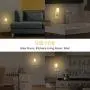 LOHAS Dimmable Night Light, LED Night Light with Dusk to Dawn Sensor, Soft White 3000K Plug-in Night Light for Kids, Adjustable Brightness 5-80LM Cute Night Light for Bedroom Bathroom Hallway, 6 Pack