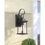 Eapudun Outdoor Wall Lighting Fixture, x Inch Exterior Wall Mount Lantern Sconce, Matte Black Die-cast Aluminum Finish with Clear Glass, WLA1301-MBK