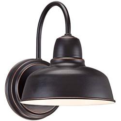 Rustic Outdoor Wall Light Fixture Bronze 11 1/4'' Urban Barn Farmhouse for Exterior House Porch Patio - John Timberland