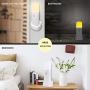 Motion Sensor Light Indoor, Dimmable LED Night Light, Build in 2000mAh Rechargeable Battery Operated, Portable Motion Activated Night Light for Kids Room, Bathroom ,Living Room, Bedroom.(Warm White)