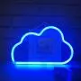 Cute Blue Neon Light,LED Cloud Sign Shaped Decor Light,Marquee Signs/Wall Decor for Christmas,Birthday Party,Kids Room, Living Room, Wedding Party Decor(Blue)