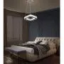 Ganeed K9 Crystal Chandeliers,16W Modern LED Pendant Light Ceiling Light,Adjustable Height Pendant Chandelier,Hanging Light Fixture for Kitchen Island Living Dining Room Restaurant(Dia 11.8'')