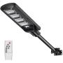 ENGREPO Solar Street Lights Outdoor 1500 Lumens 224 LEDs Security Flood Light Auto On/Off Dusk to Dawn and Motion Sensor for Yard, Garden, Street, Basketball Court.