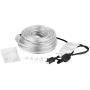 Ainfox LED Rope Light, 50Ft Indoor Outdoor Decorative Lighting LED Strip Light Kit(Cool White)