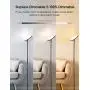 LED Floor Lamps for Living Room, Tall Torchiere Floor Lamps, Stepless Dimmable Modern Pole Reading Standing Lamp with Remote & Touch Control for Offices Bedroom (Black) LED Floor Lamps for Living Room, Tall Torchiere Floor Lamps, Stepless Dimmable Modern Pole Reading Standing Lamp with Remote & Touch Control for Offices Bedroom (Black)